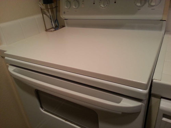 White StoveTopper® for Electric Cooktops or Gas  & Ranges